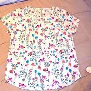 Body flirt floral top
